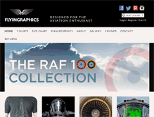 Tablet Screenshot of flyingraphics.com